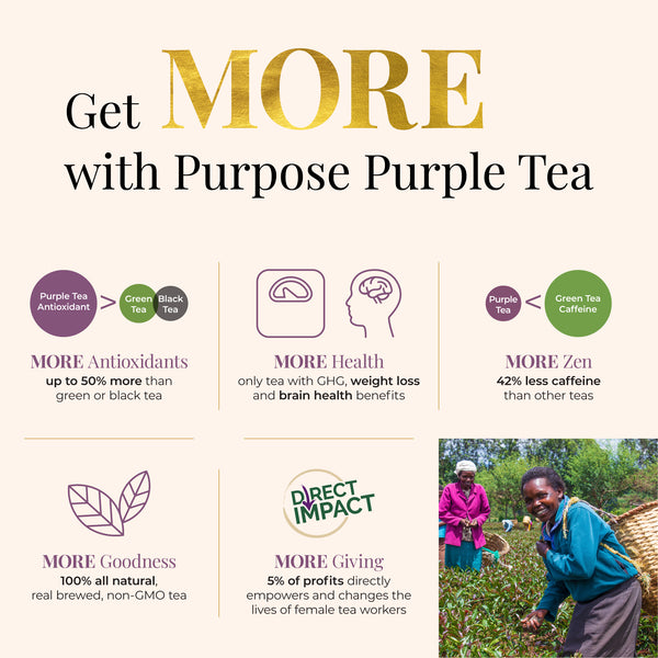 Unsweetened Blood Orange Purple Tea, 16 oz - 12 Pack